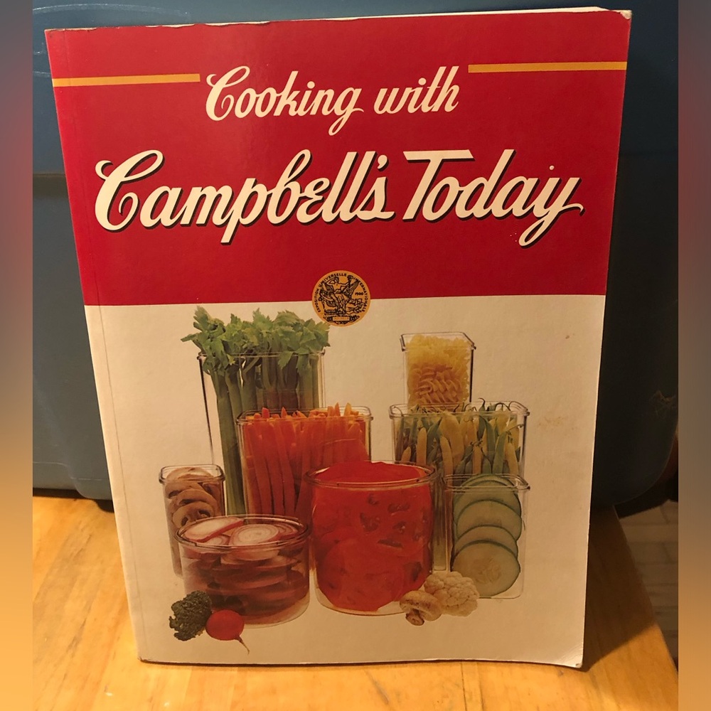 3/$40 Campbell’s Soup “Cooking with Campbell’s Today” cookbook- softcover